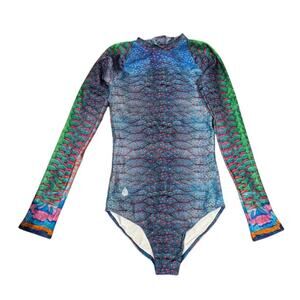 WATERLUST Parrot Fish Protection Sun Suit in Size Small